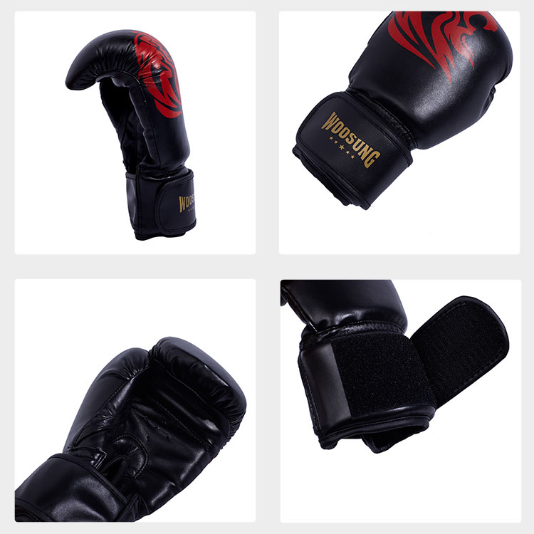 Velcro boxing glove