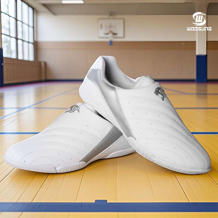 Chaussures de taekwondo blanches